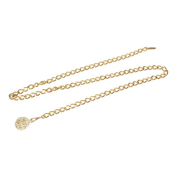 Chanel Chanel Gold-Plated Coco Mark Belt Metal Other - Picture 1 of 6